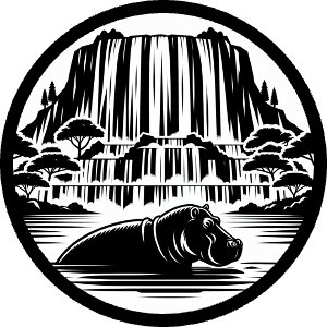 tap for waterfall sounds, hippo waterfall