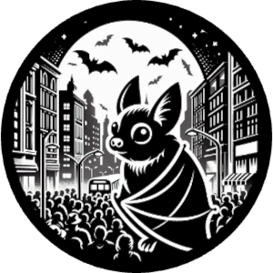 tap for city sounds, fruit bat, crowd